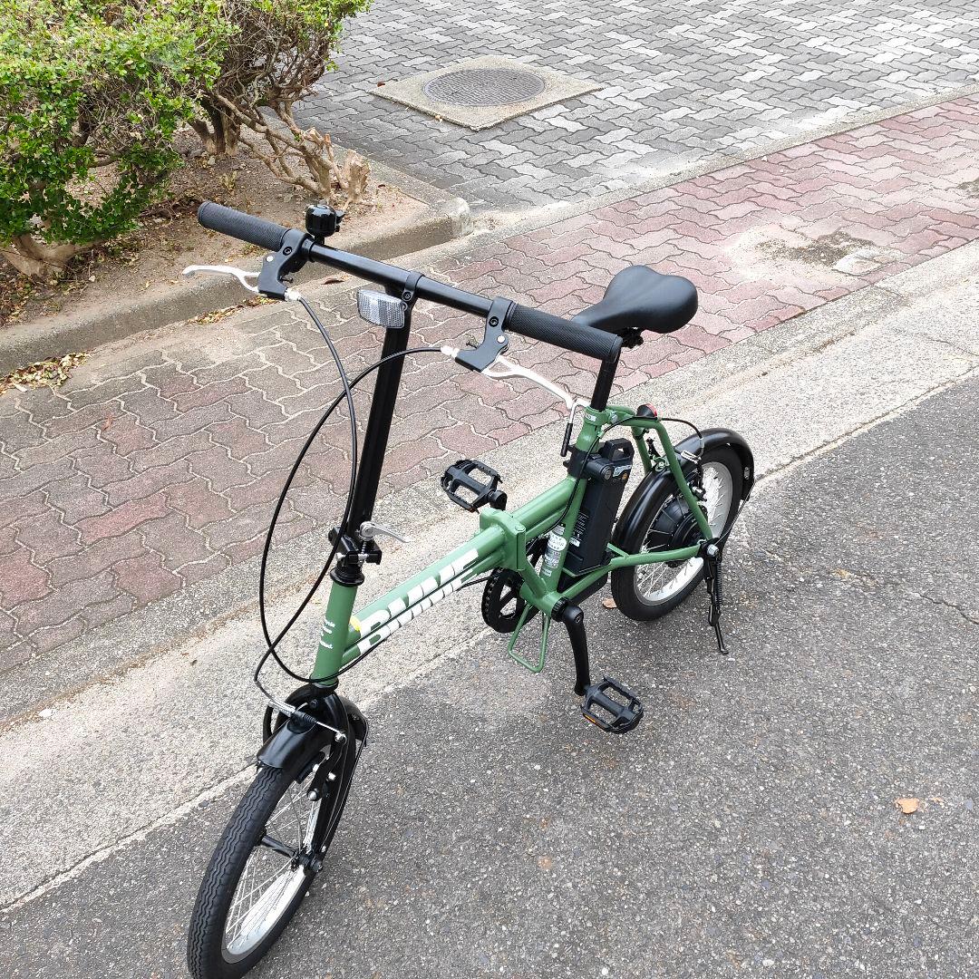 【引取限定】電動アシスト折りたたみ自転車　【名古屋】