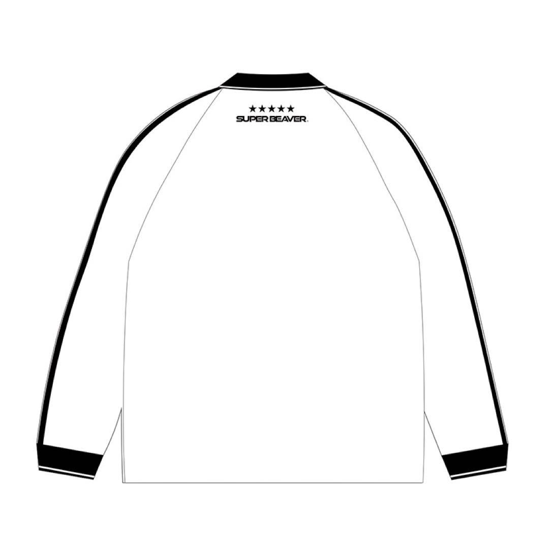 SUPER BEAVER サッカーシャツ ホワイト XLサイズ 長袖 ②