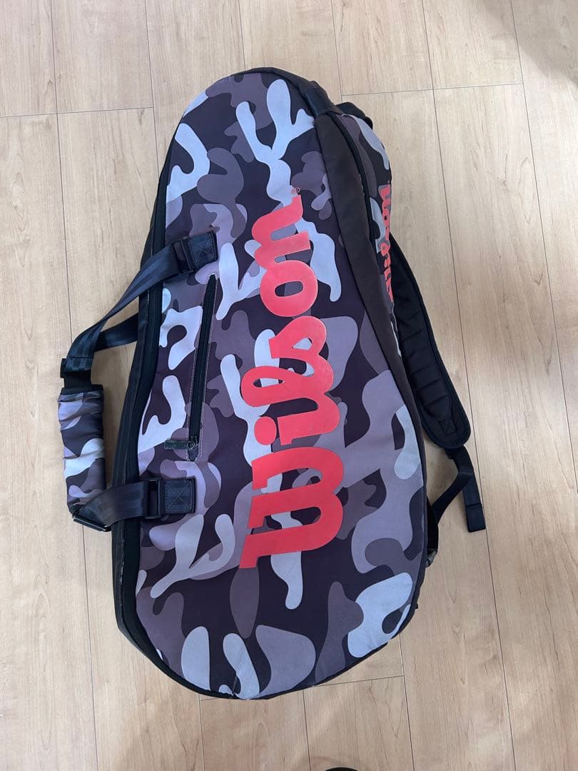 Wilson BURN 95カモフラージュラケット(ラケットバックおまけ)
