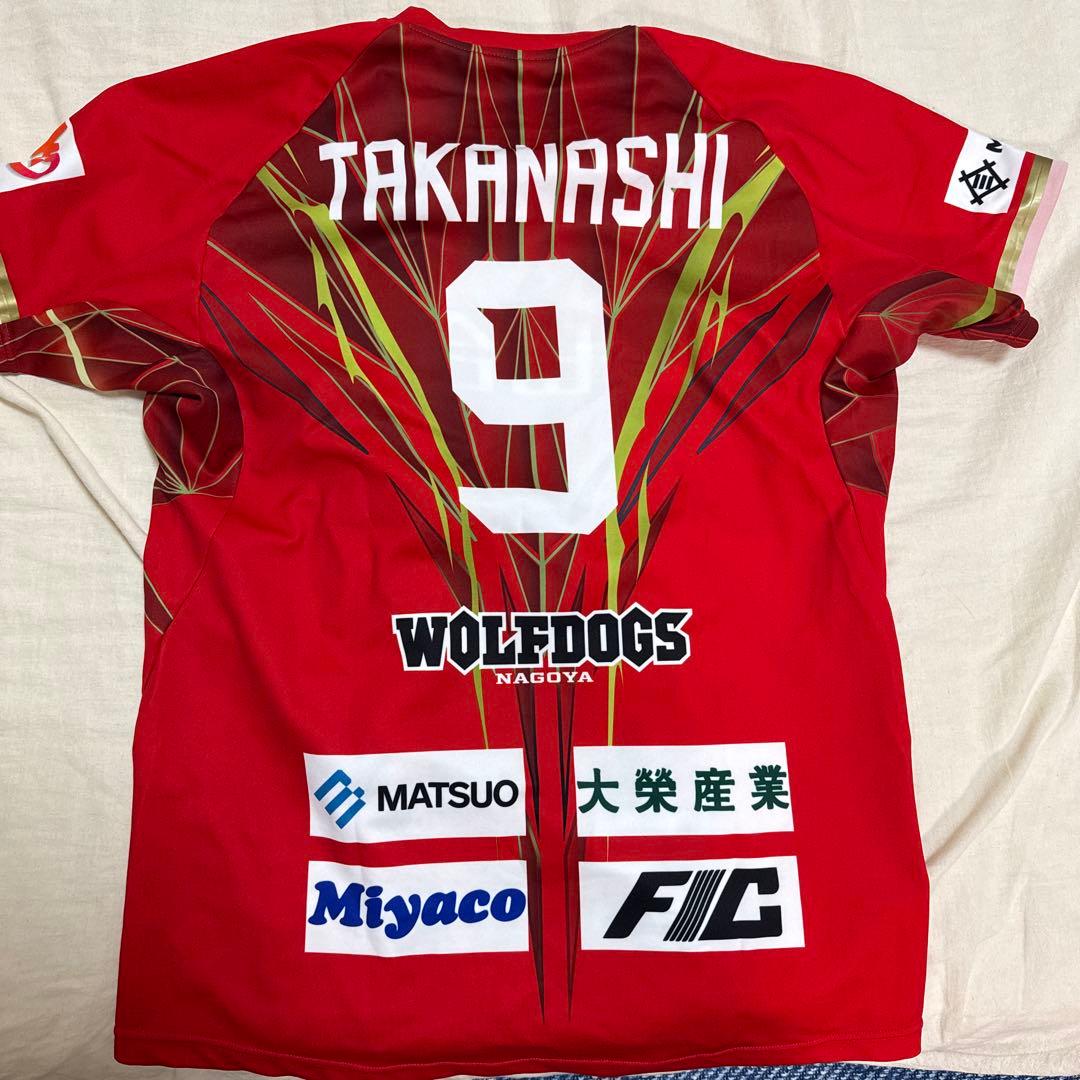 WOLFDOGS バレーボールシャツ 9 TAKANASHI