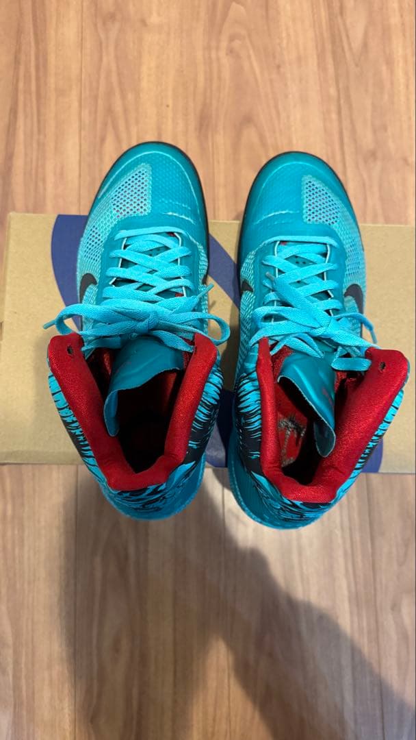 NIKE ZOOM HYPERFUSEバッシュ 407622-401 28cm