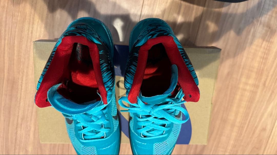 NIKE ZOOM HYPERFUSEバッシュ 407622-401 28cm