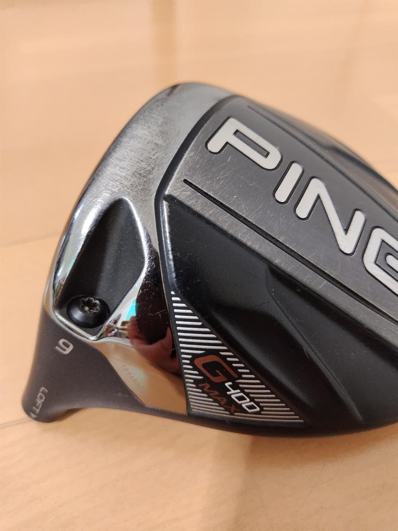 ピン G400 MAX レフティ ヘッド 9°