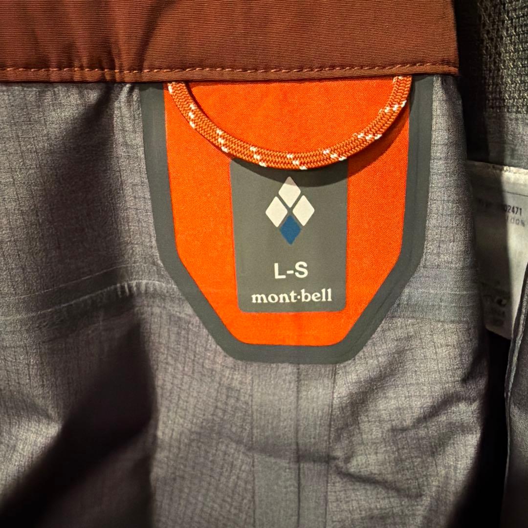 【美品】mont-bell パウダートラック ビブ GORE-TEX