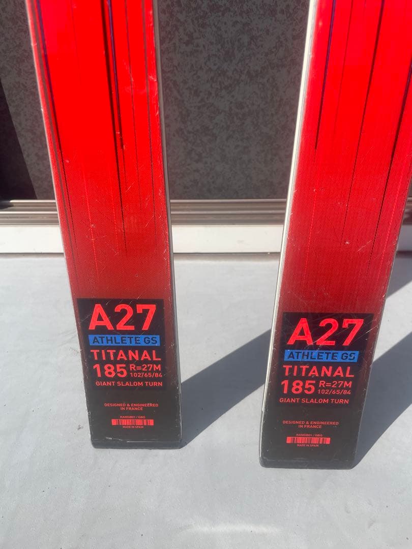 ROSSIGNOL HERO ATHLETE GS 185cm r27スキー板