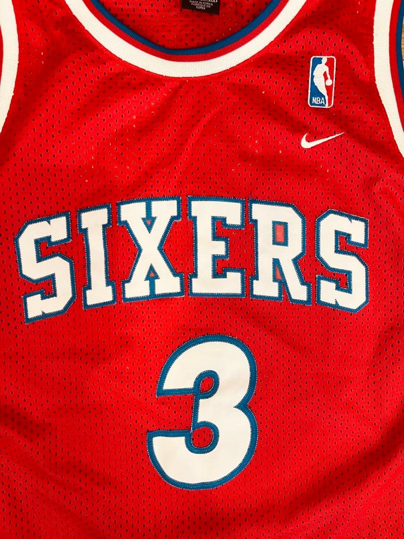 NIKE SIXERS IVERSON 3 NBA バスケ ユニフォーム