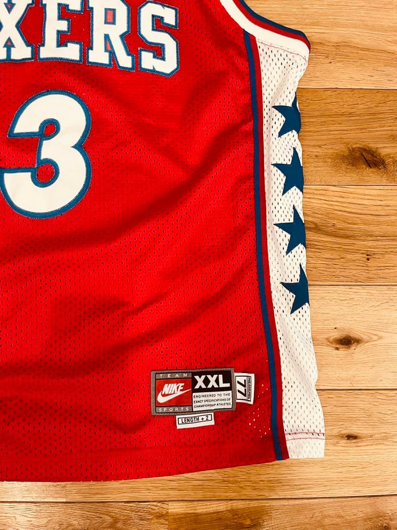 NIKE SIXERS IVERSON 3 NBA バスケ ユニフォーム