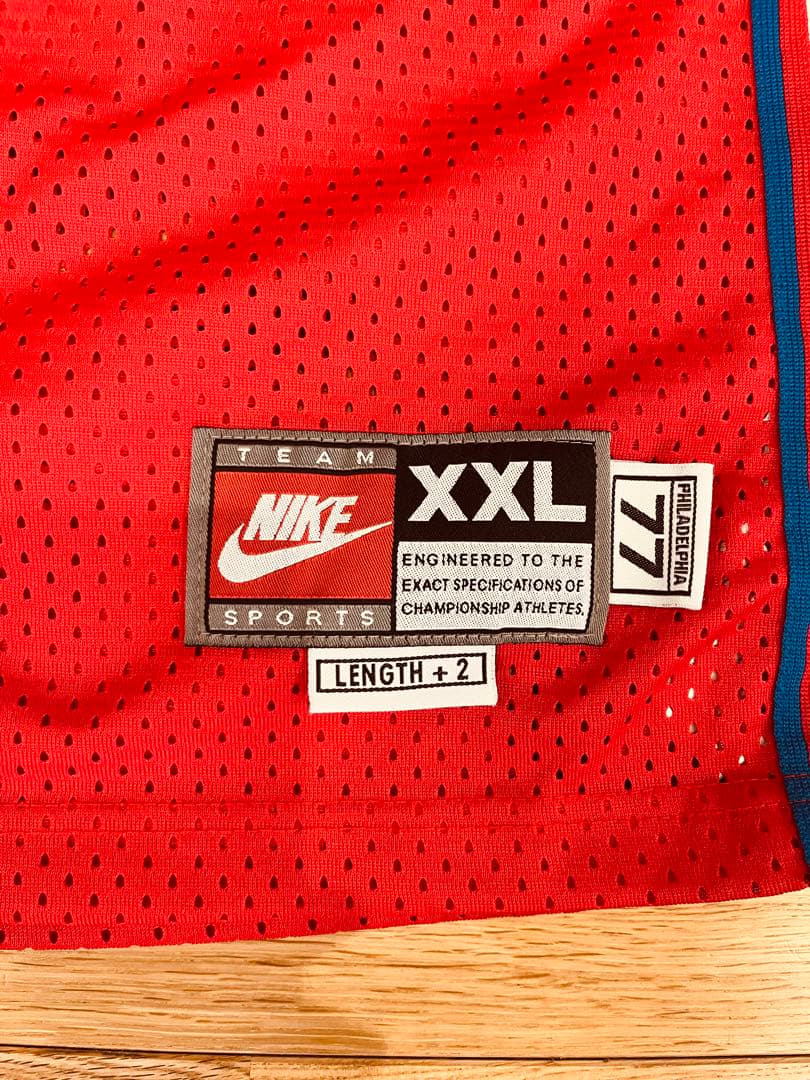 NIKE SIXERS IVERSON 3 NBA バスケ ユニフォーム