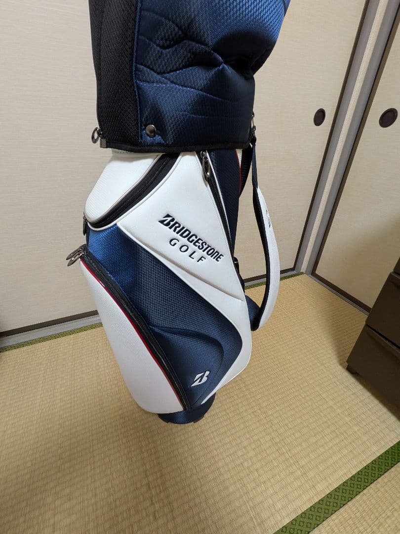 BRIDGESTONE GOLF キャディバッグ CBG422トリコロールカラー
