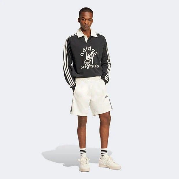 【新品・稀少サイズ5XL】adidasラグビーポロシャツブラック定価8,800円