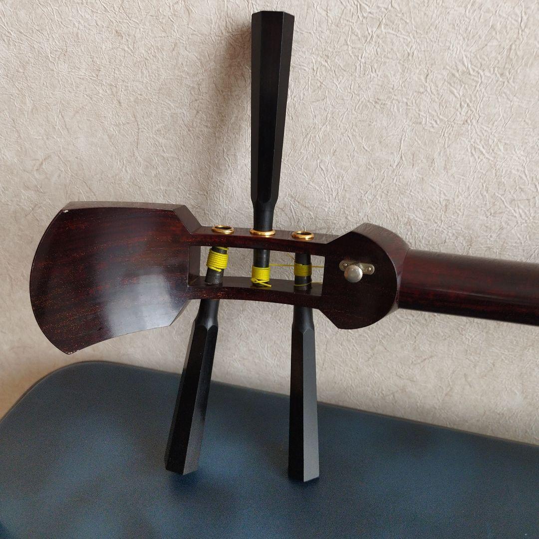最高級紅木金細正寸中棹三味線