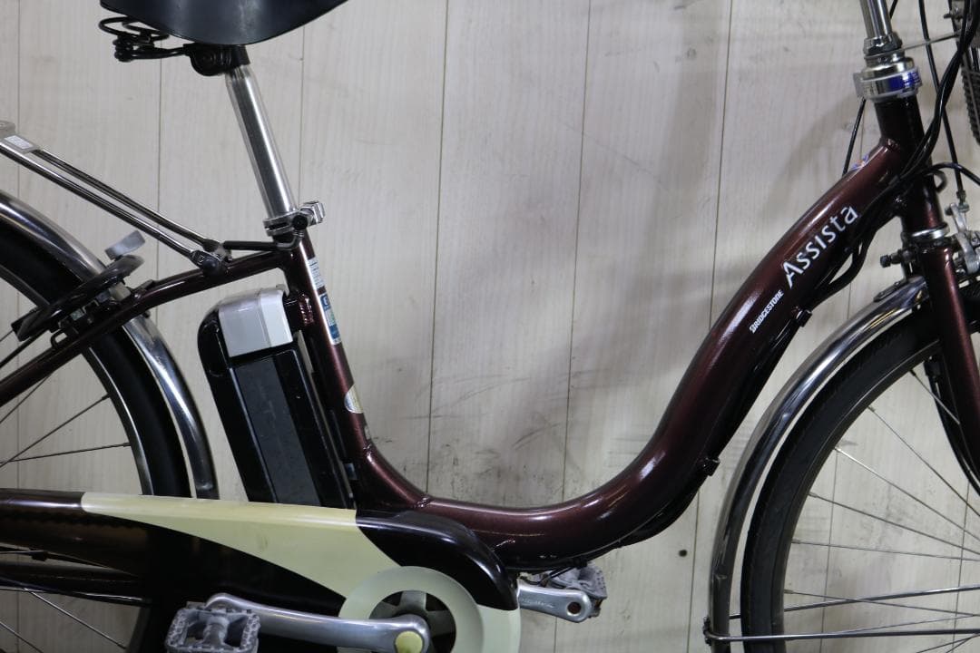 ブリヂストン アシスタプラス8.9 A6P93 8.9AH 26インチ 茶色
