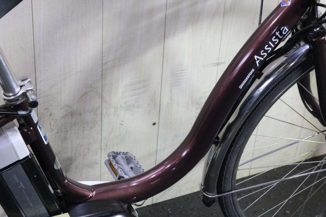 ブリヂストン アシスタプラス8.9 A6P93 8.9AH 26インチ 茶色
