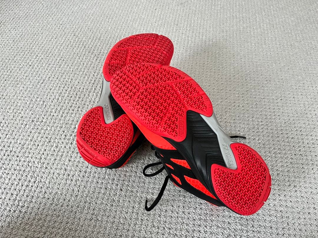 YONEX バドミントンシューズ 27.0 cm レッド
