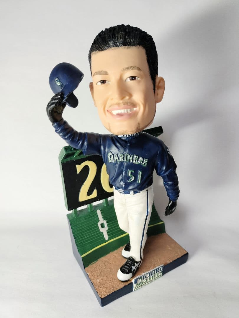 イチロー／”MLB新記録・262安打”ボブルヘッド人形(シアトル・マリナーズ）