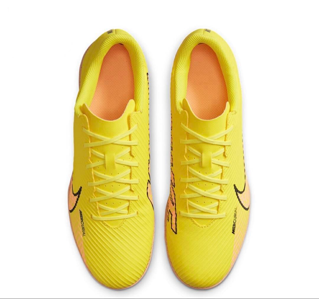 NIKE マーキュリアル ヴェイパー 15 イエロー 27㎝　フットサルシューズ