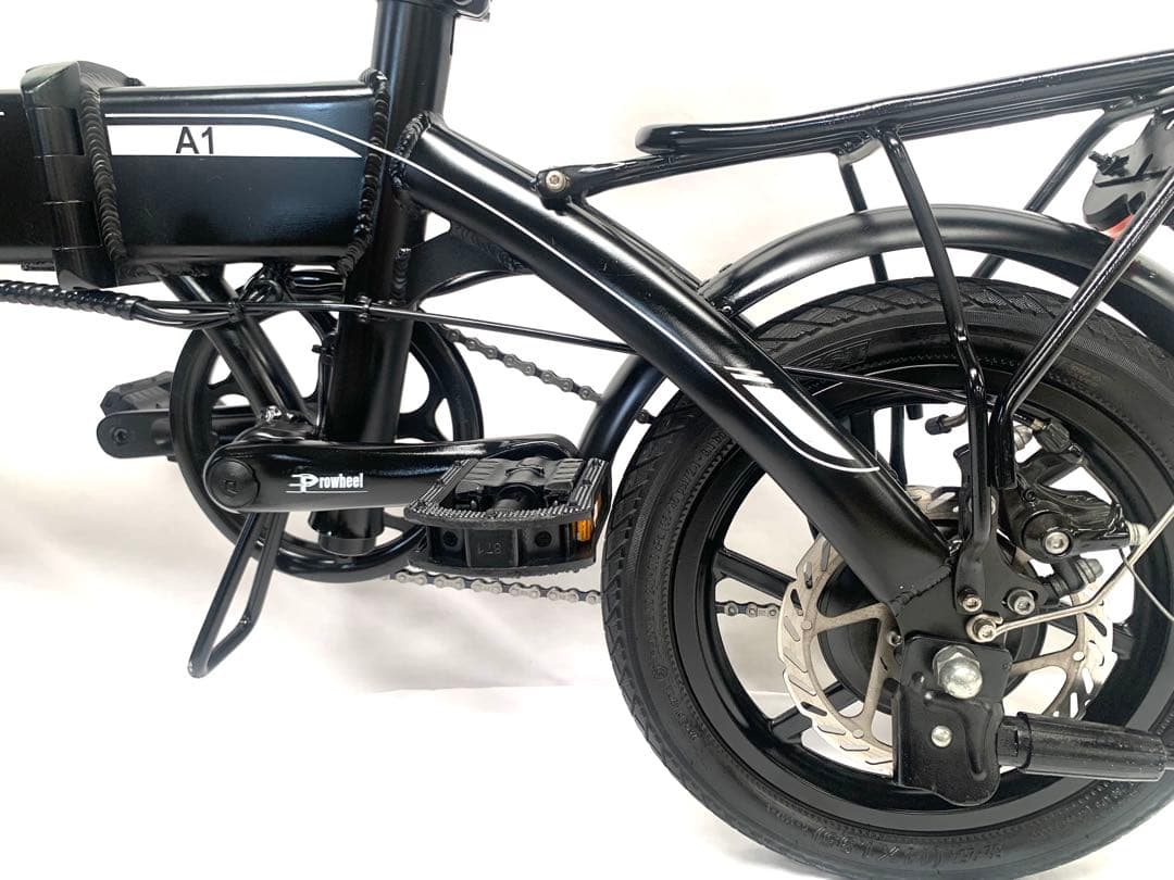 【即乘】送料無料AiDDEディスク式 MTB 折り畳み電動自転車 A1動作確認済
