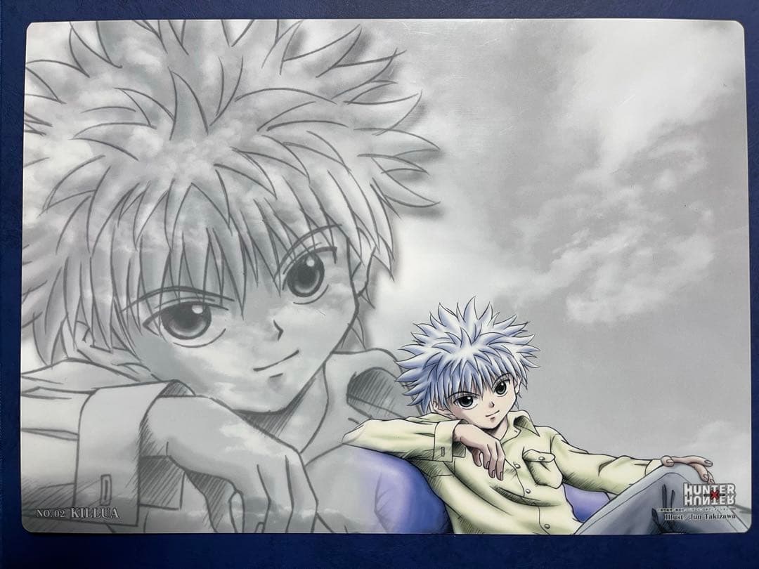 HUNTER×HUNTER　キルア　下敷き　カードコレクションL