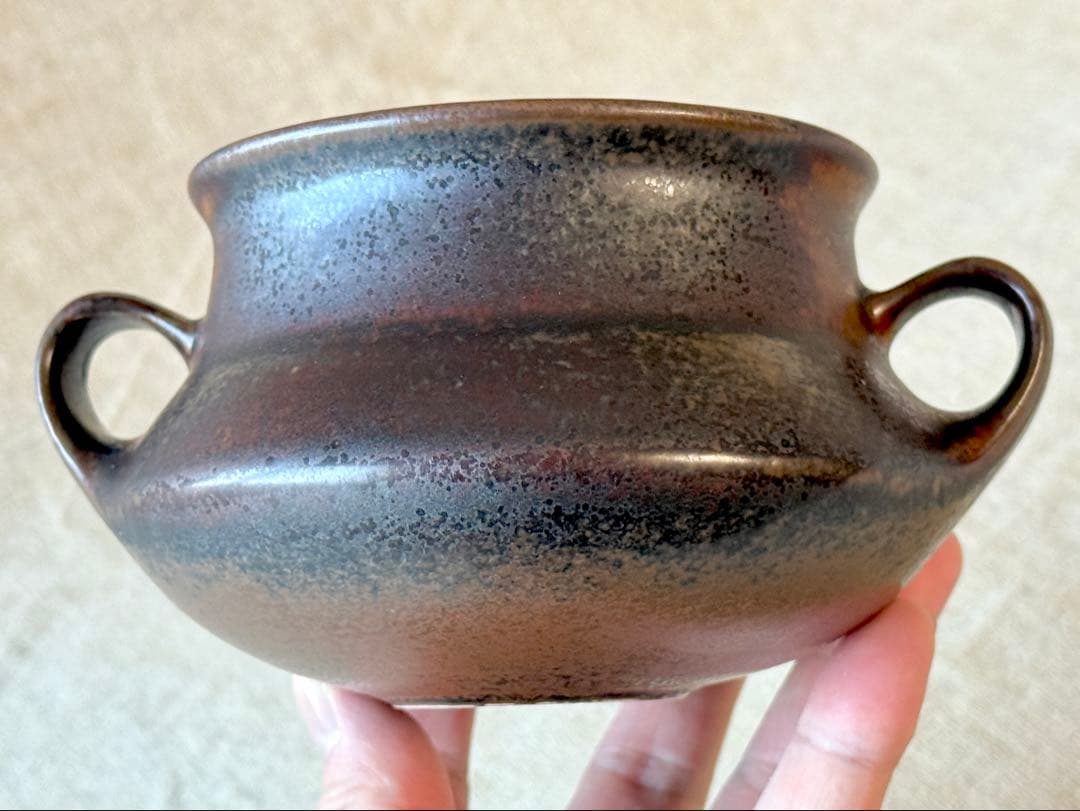 ARABIA vintage Ruska 持ち手のついたフラワーベース
