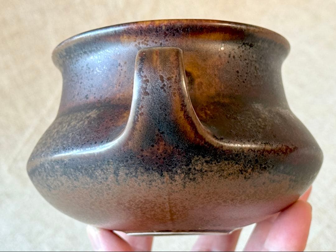 ARABIA vintage Ruska 持ち手のついたフラワーベース