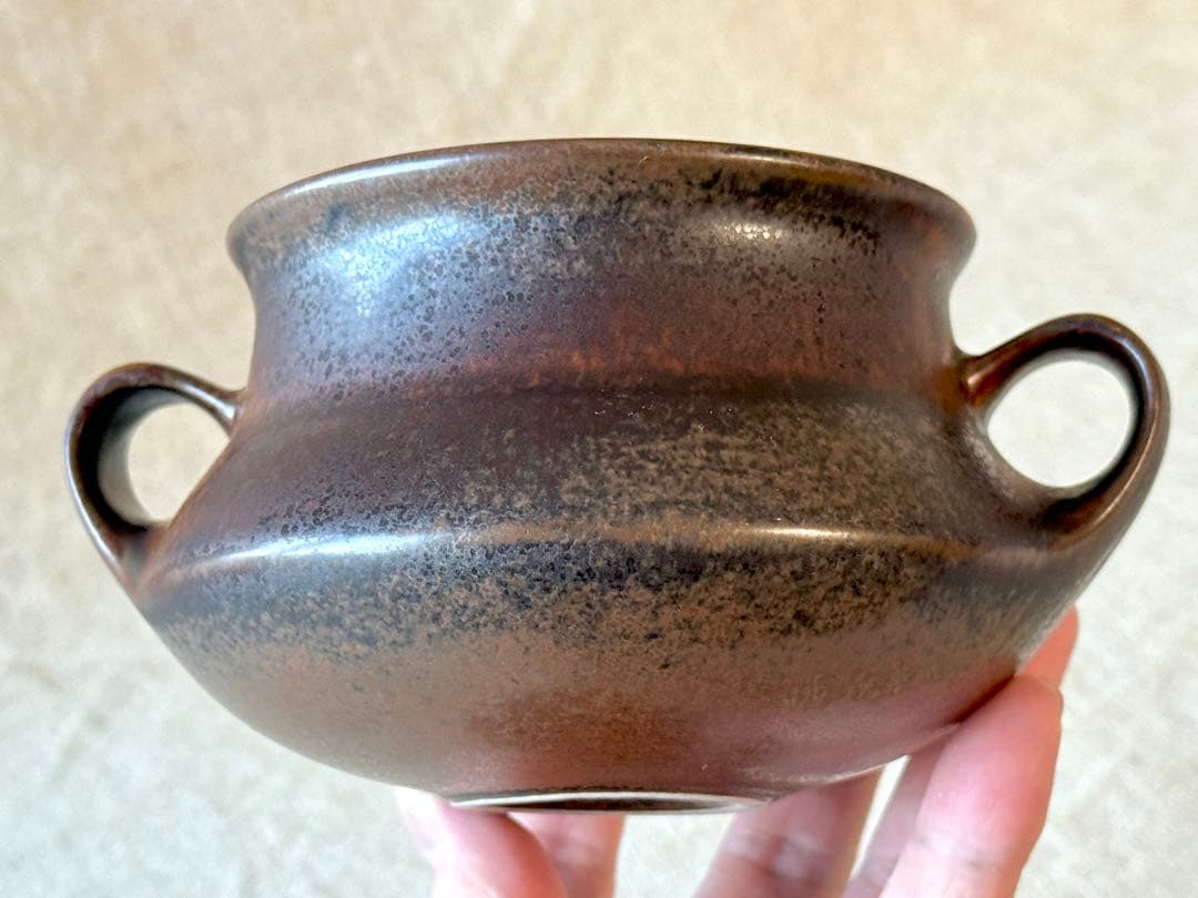 ARABIA vintage Ruska 持ち手のついたフラワーベース
