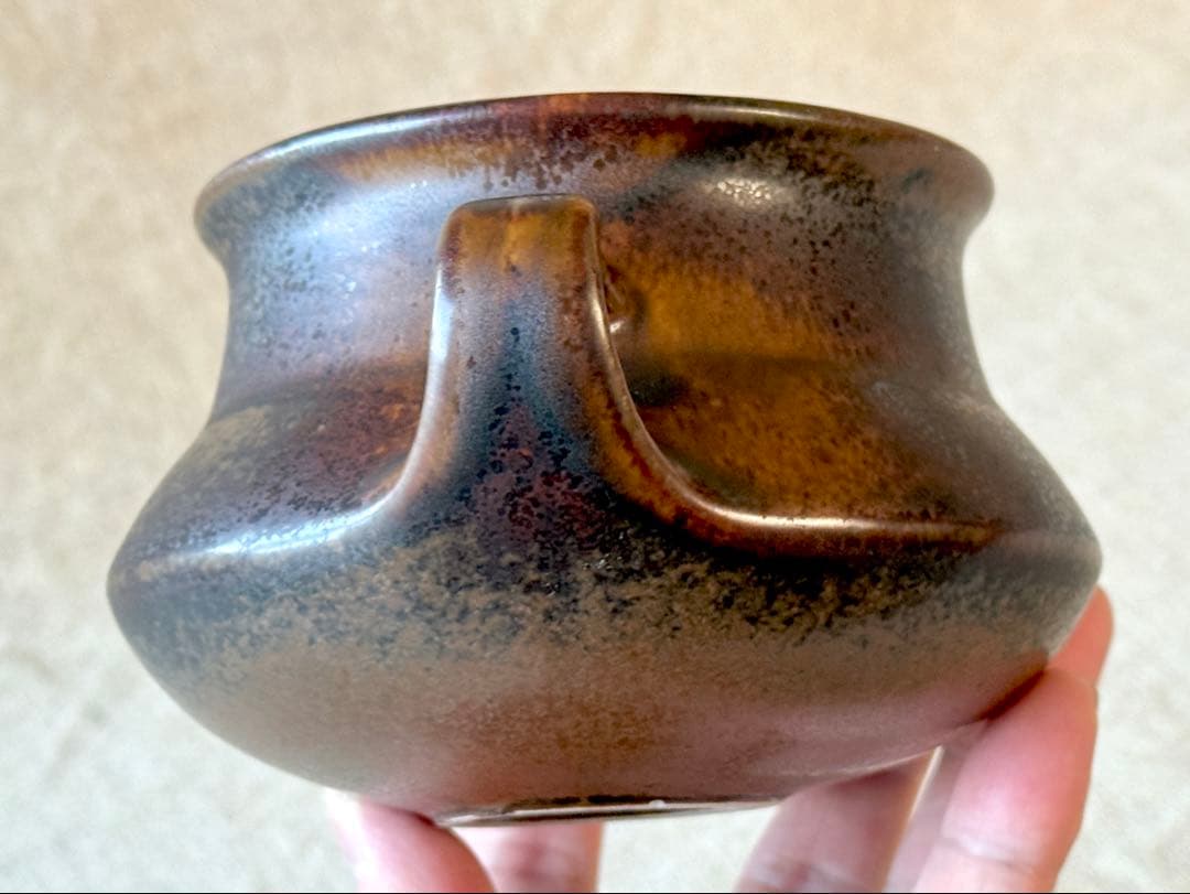 ARABIA vintage Ruska 持ち手のついたフラワーベース
