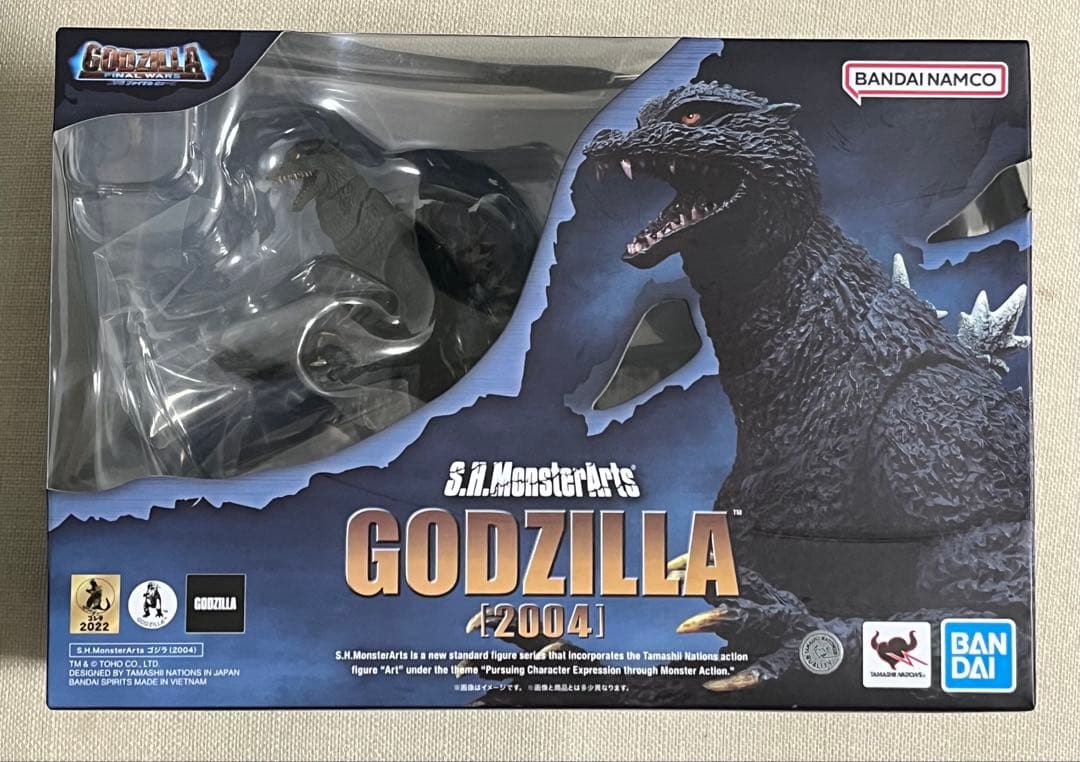 S.H.MonsterArts ゴジラ（2004） モンスターアーツ