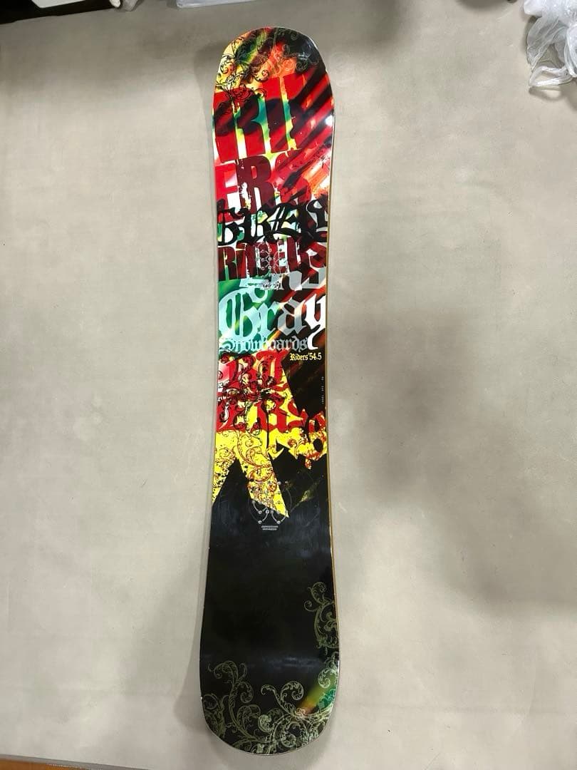 スノーボードセットGRAY RIDERS'154.5 HEADビンディング付