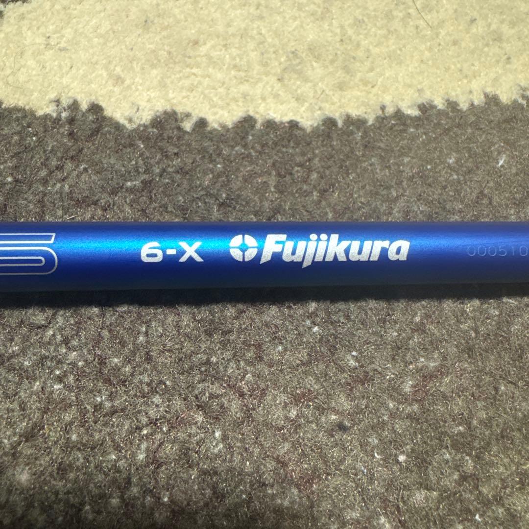 美品　フジクラ　ドライバーシャフト　24ベンタスブルー　6X ベロコア付
