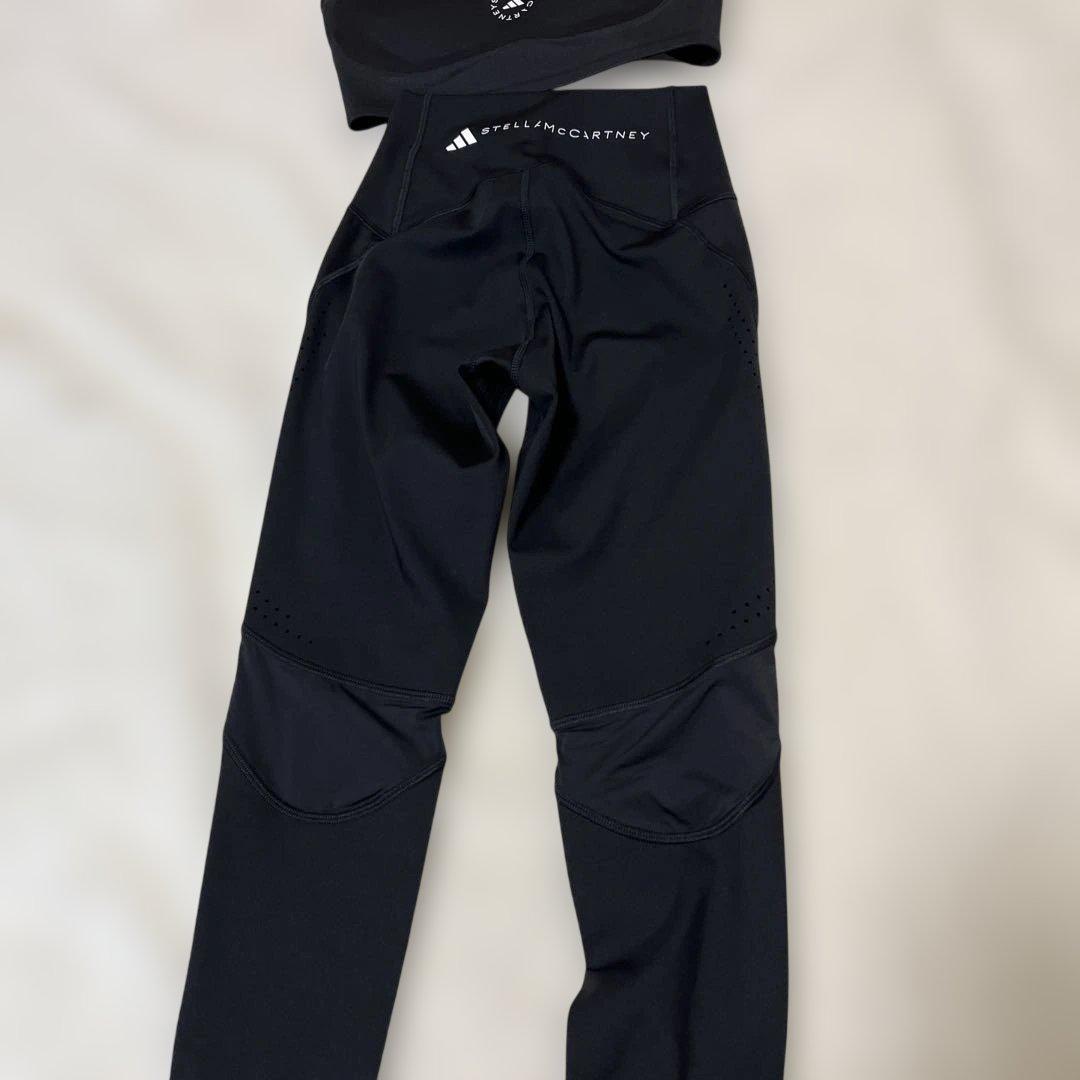 adidas stella mccartney xs ヨガウェアセット　黒