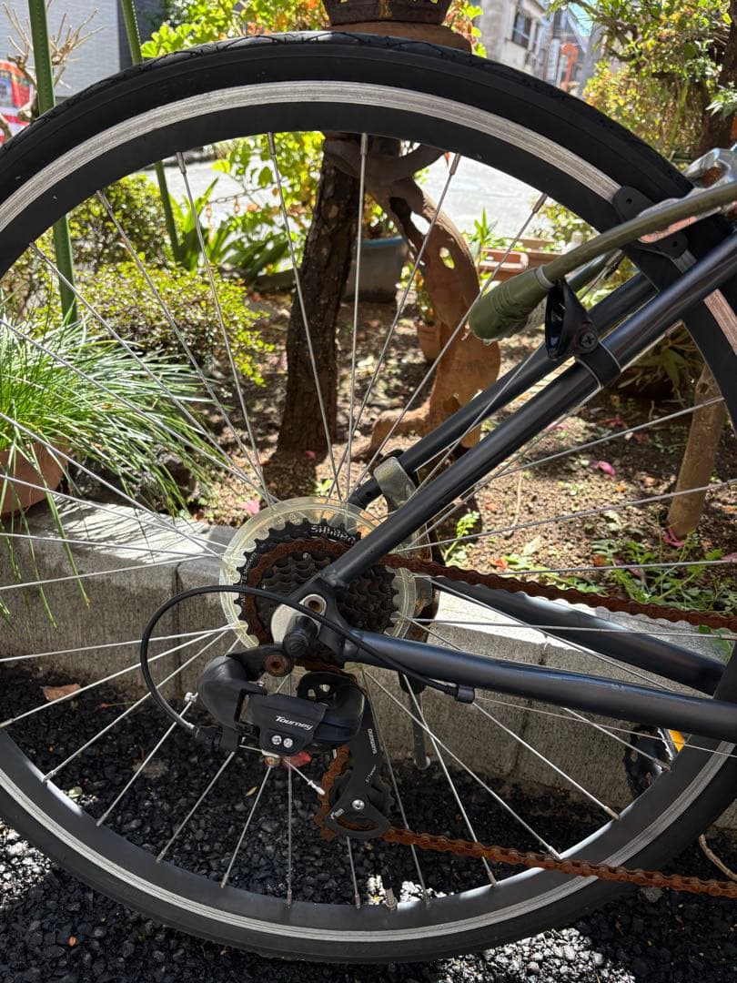 PROGEAR クロスバイク 自転車 グレー サイクリング