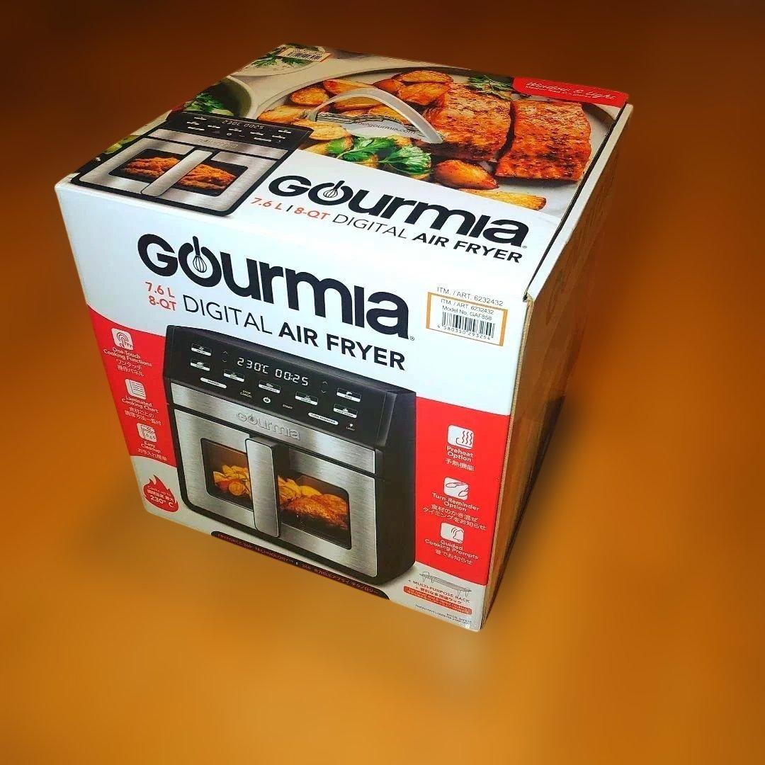 Gourmia デジタルエアフライヤー 窓付7.6L GAF858【新品未使用】