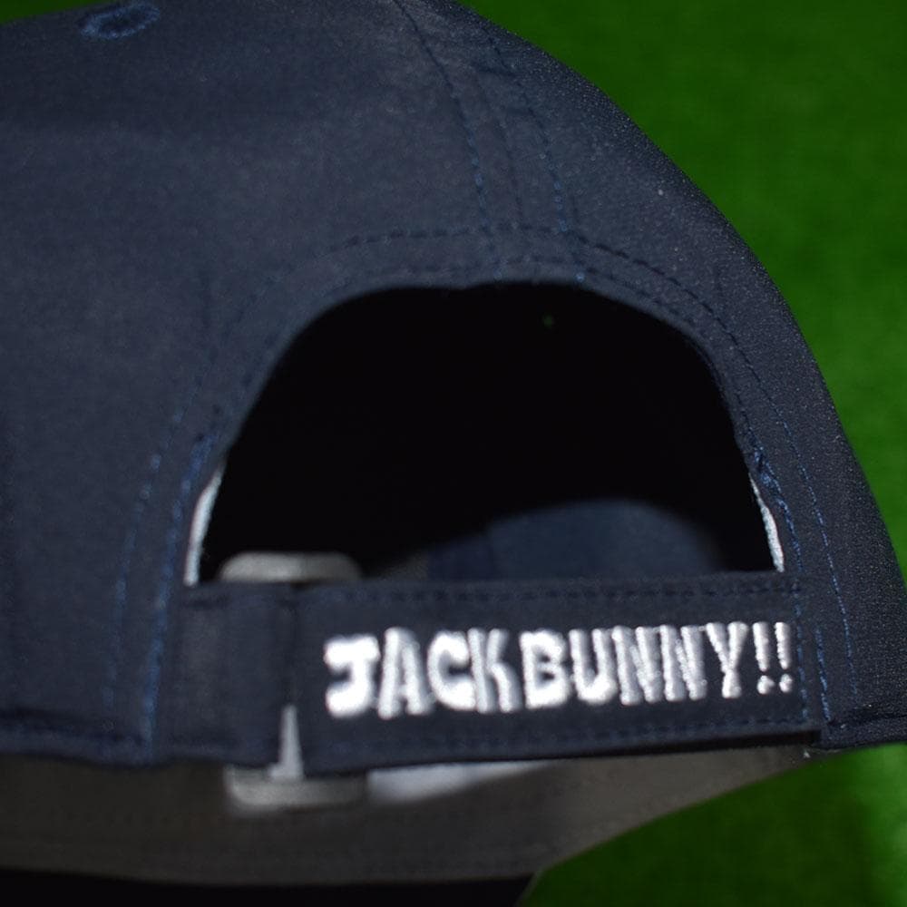 Jack Bunny!!ジャックバニー ゴルフ レイン対応キャップ【紺