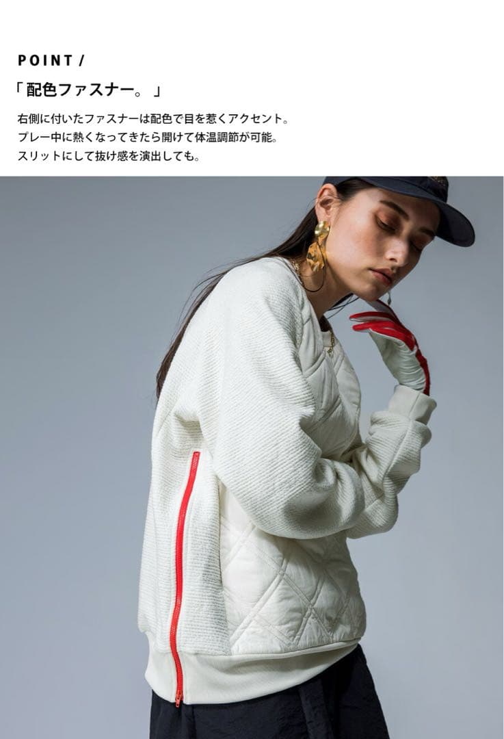 定価¥15,000＊完売品＊ANTIQUA GOLF × STCH＊トップス 白