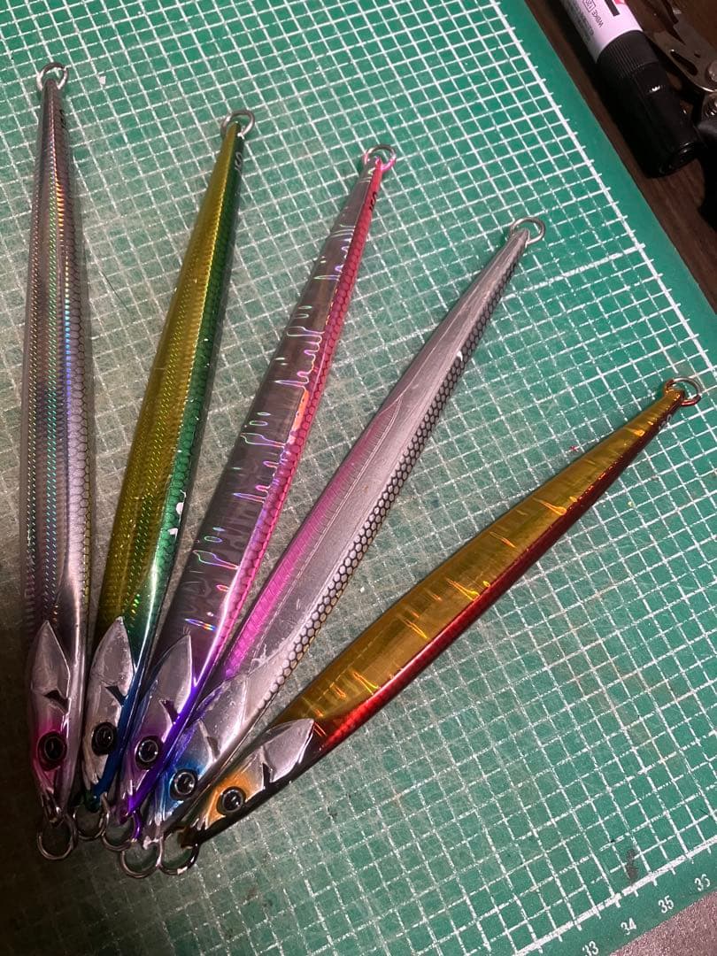 バンブルズジグ　セミロング　180g . 150g 3個、　120g
