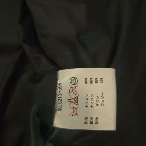 美品　ルースイソンブラ　ダウン　M