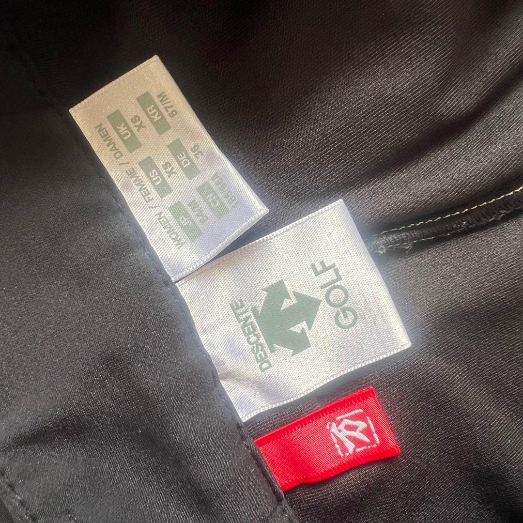 DESCENTE GOLF デサントゴルフ　万美　セットアップ　総柄　レディース