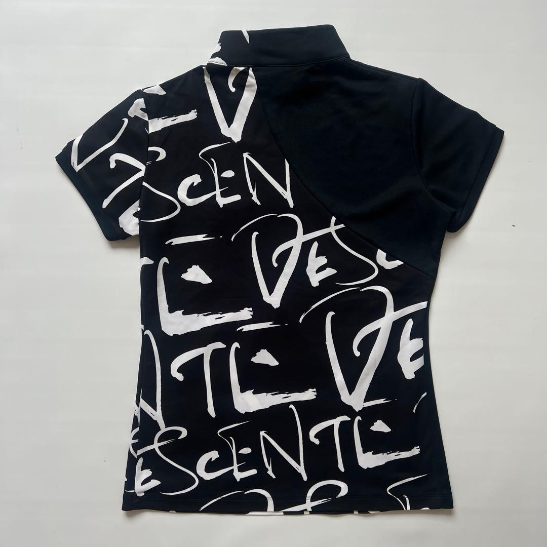 DESCENTE GOLF デサントゴルフ　万美　セットアップ　総柄　レディース
