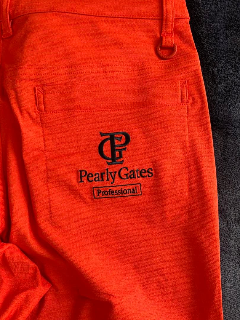PEARLY GATES プロフェッショナル　パンツ オレンジ（新品未使用品）