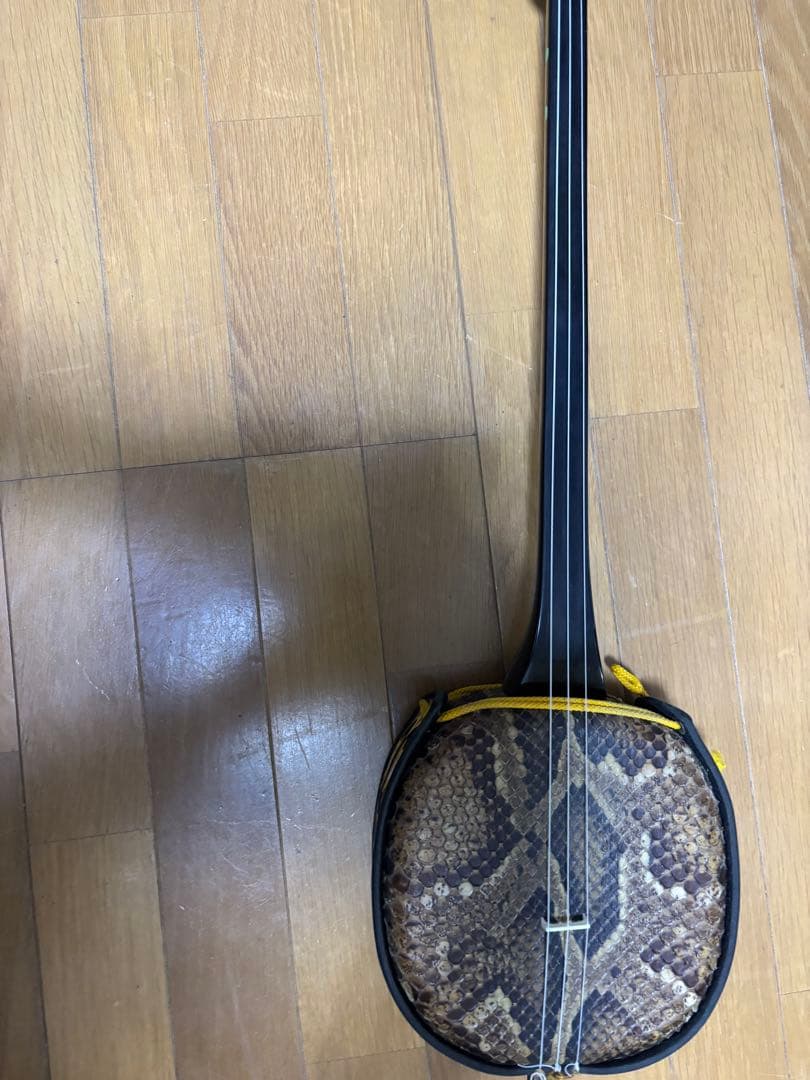 ヘビ皮 三線 3弦 本体