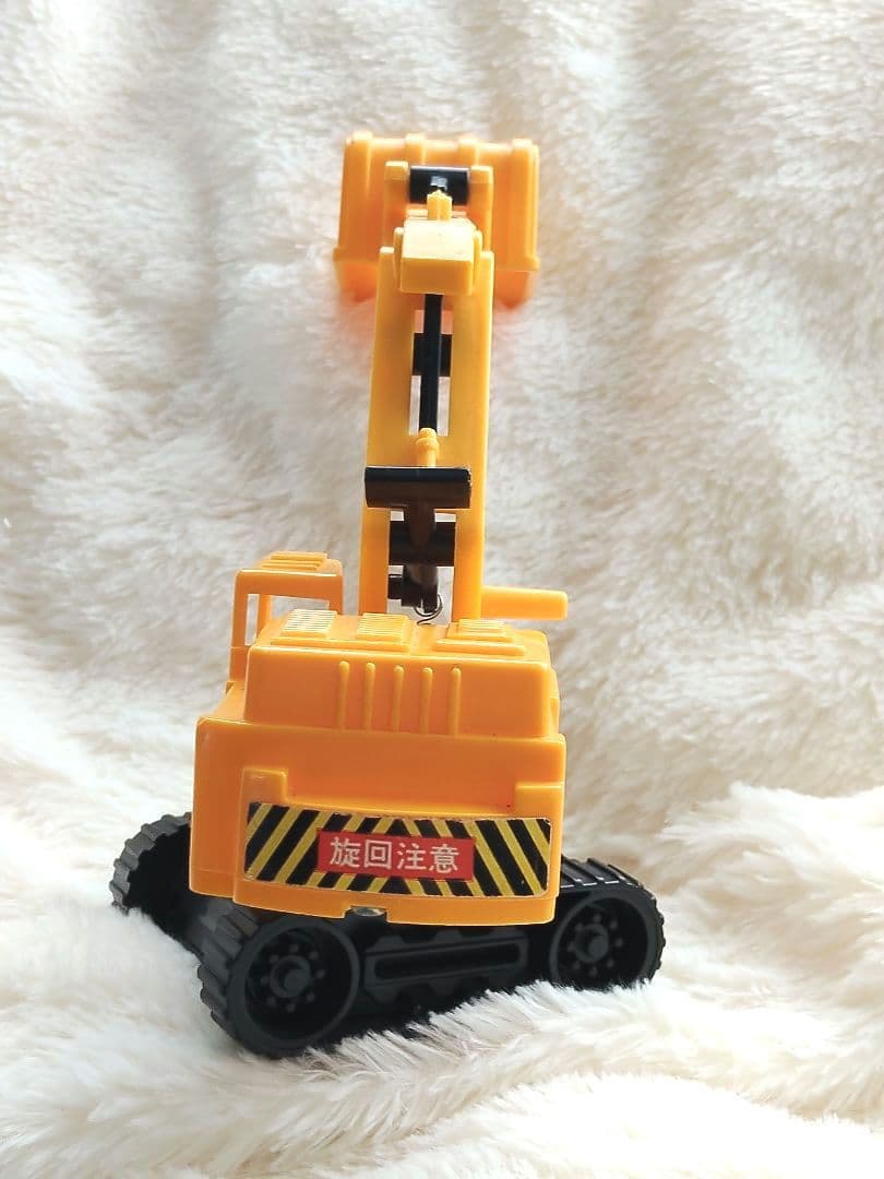 ショベルカー　ミニチュア　レトロ　ミニカー　平成　廃盤　日本製　ヴィンテージ