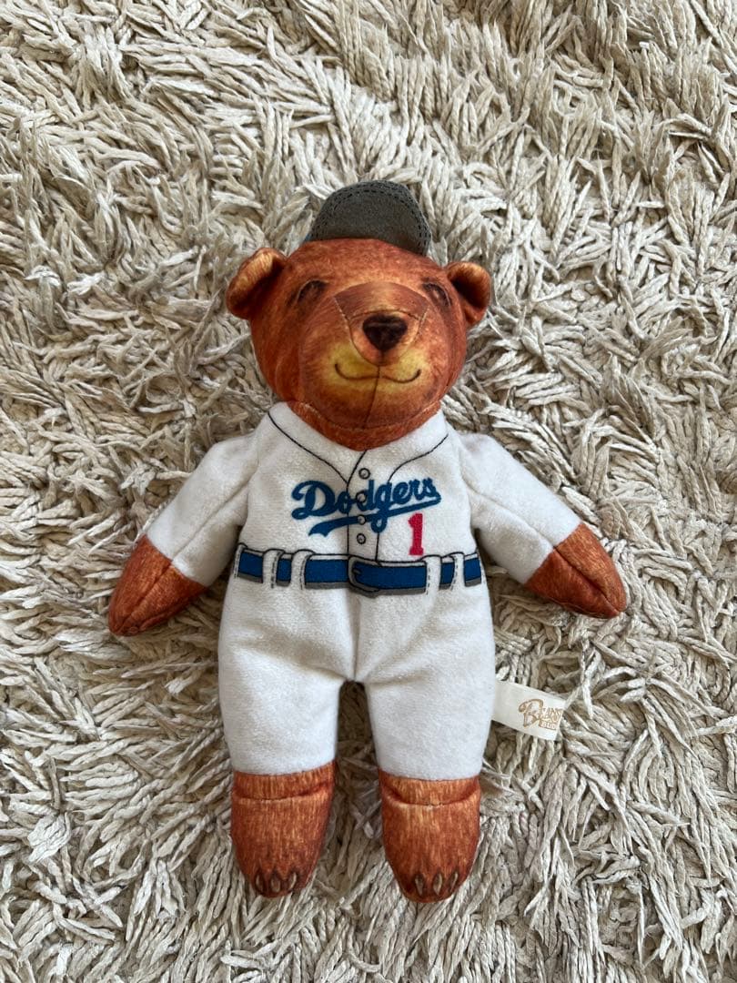 ドジャース　ベア　ぬいぐるみ