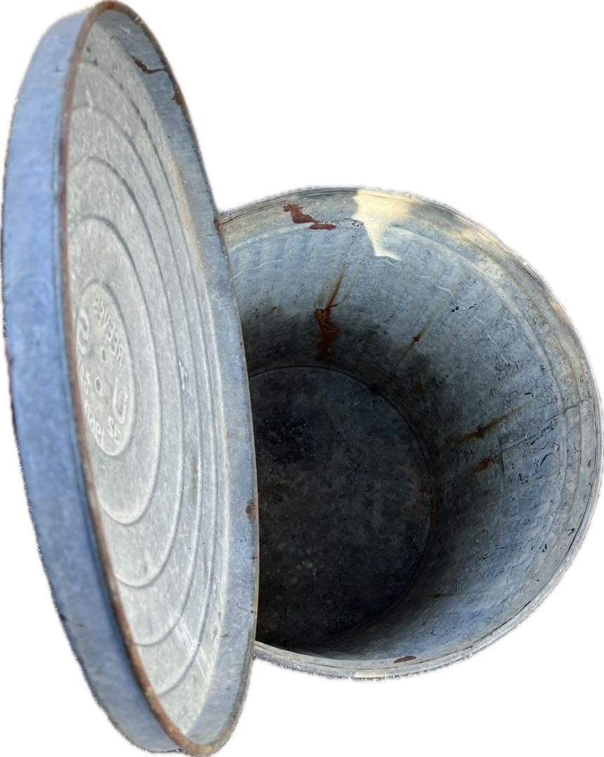 【米軍カーキ】米軍放出品　1960年製　US トラッシュボックス