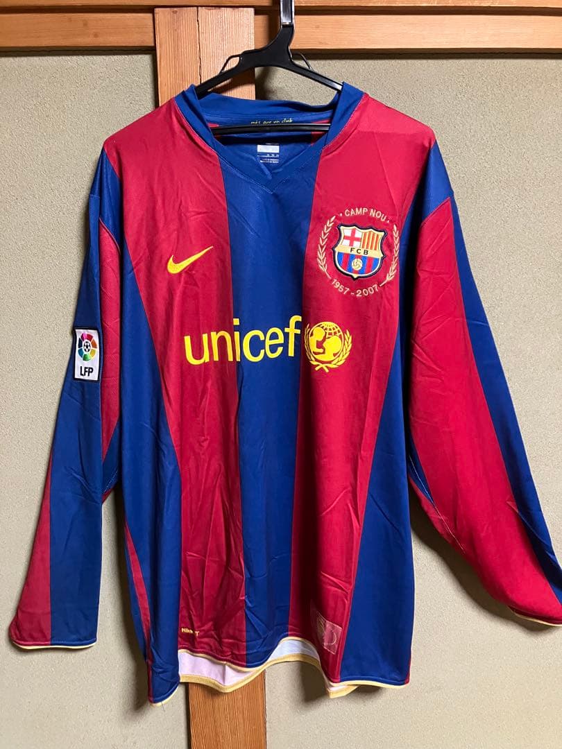 FCバルセロナ　長袖　ユニフォーム　XL