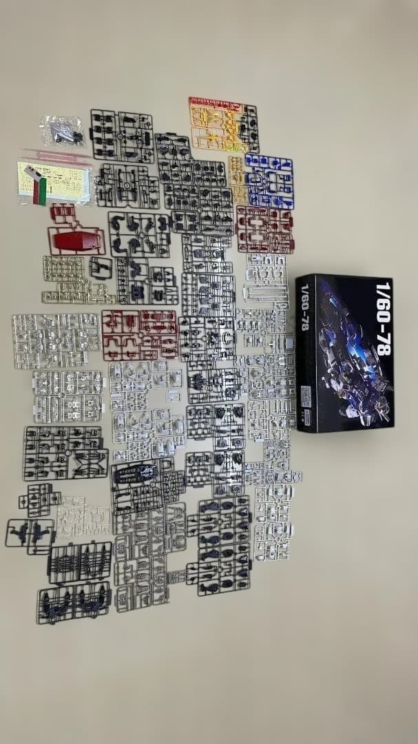 １８時まで早い者勝ち　新品未組み立て　RX-78-2 1/60 PG カスタム