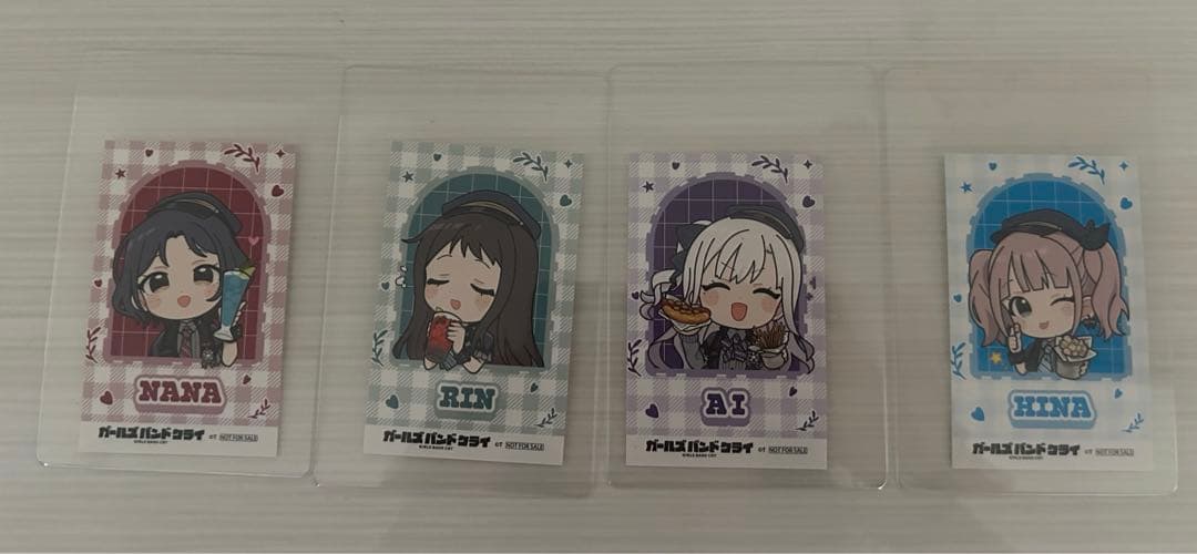 ガールズバンドクライ HUB コラボ 特典 コンプリート セット