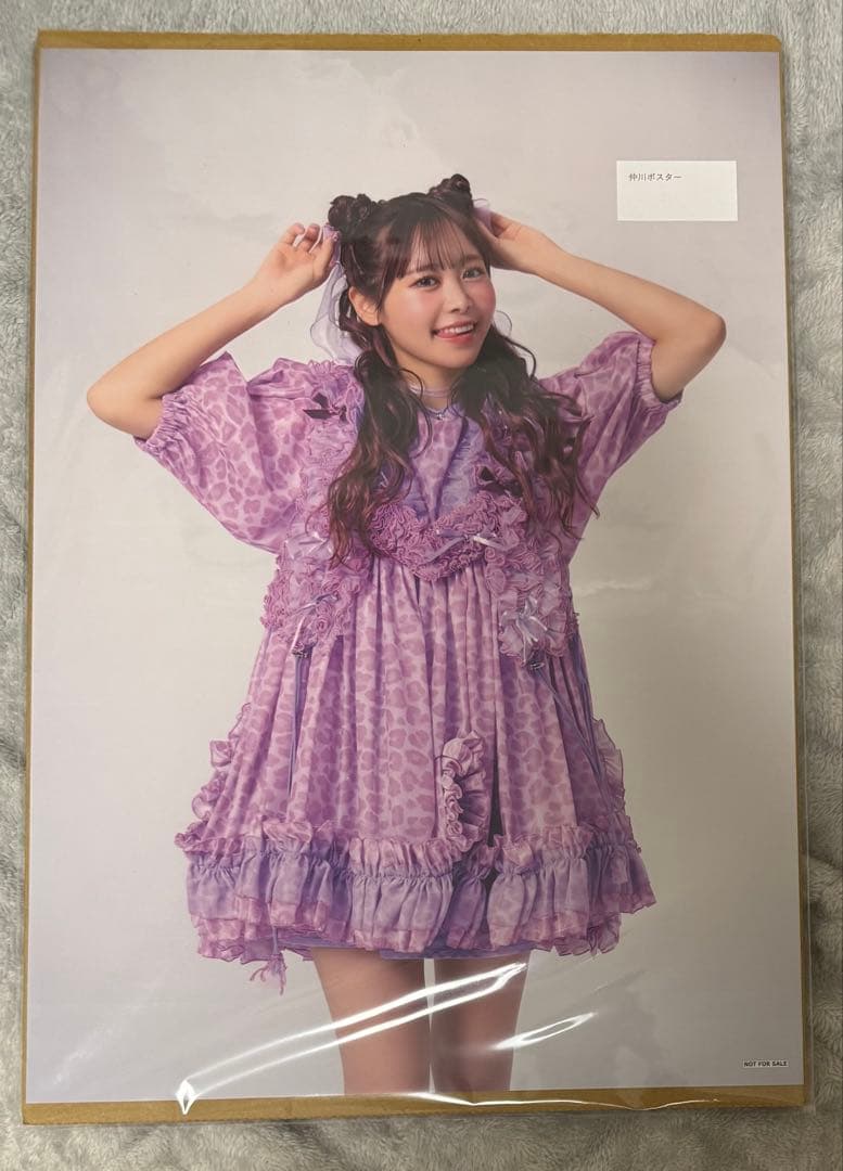FRUITS ZIPPER 仲川瑠夏 A3ポスター ふるっぱー オン特