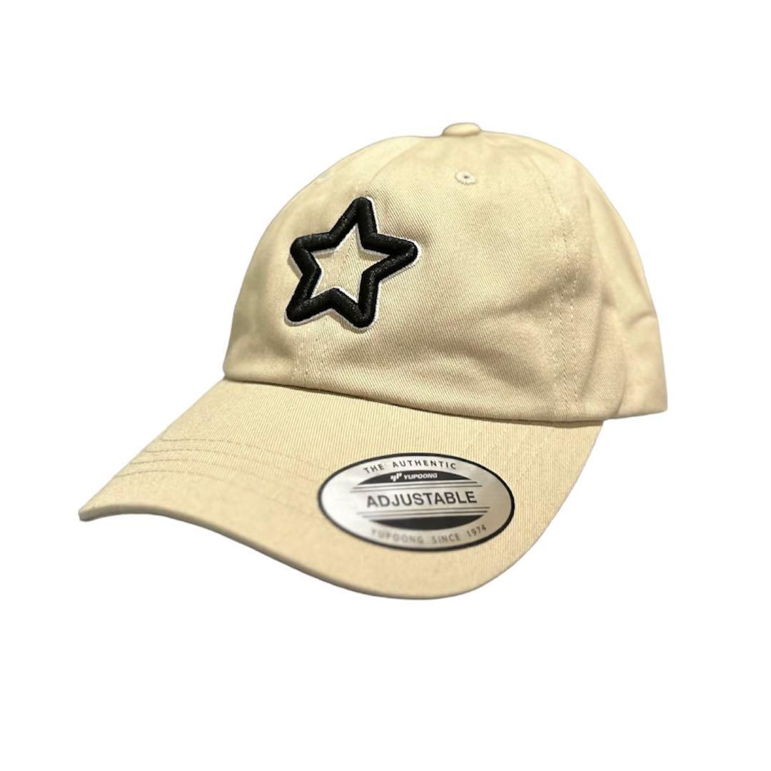 MOBSTAR モブスター　DAD cap stone キャップ　帽子　ベージュ
