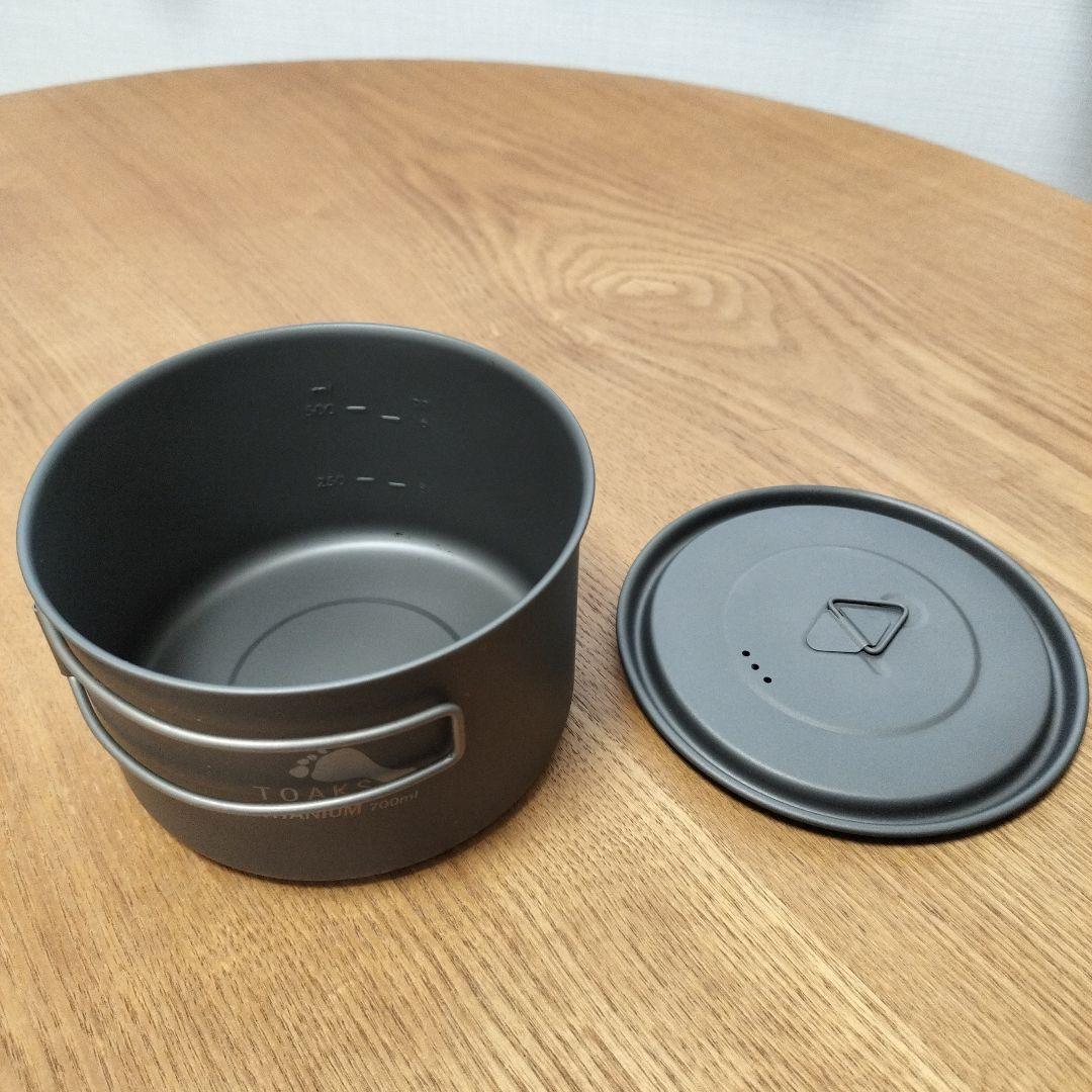 【未使用】TOAKS トークス Titanium LIGHT 700ml Pot