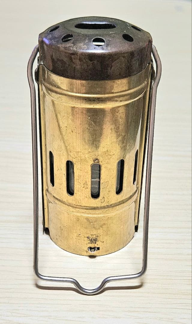 h*o様 真鍮製 キャンドルランタン レトロ アンティーク風 アウトドア キャン